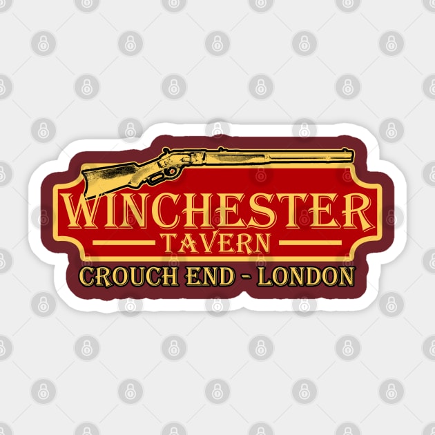 Winchester Tavern Sticker by Meta Cortex